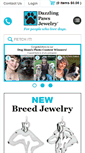 Mobile Screenshot of dazzlingpawsjewelry.com